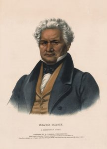 Major Ridge alkotó: Charles Bird King