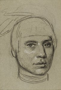 Tanulmány No-Tin (Szél), egy odzsibva vezető portréjához