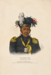Wa-baun-see - Egy potavatomi törzsfőnök alkotó: Charles Bird King