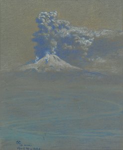 Hamuzuhany Ottavianón, 1906 (pasztell szürkéskék terített papíron)