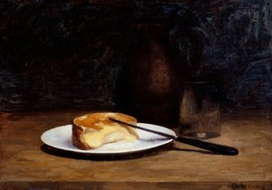 Csendélet az ezredessel, 1900 alkotó: Charles Cesbron