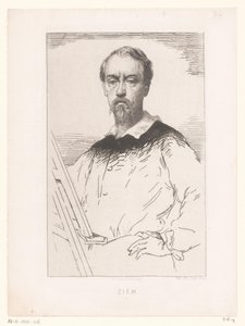 Félix François Georges Philibert Ziem portréja Rézkarcok és litográfiák (sorozat címe)