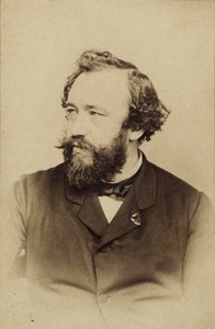 Adolphe Sax portréja 1814-1894, 1860 körül. alkotó: Charles Clarkington