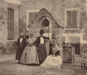 Baleár-szigetek, Palma és környéke falusiak, 1860.