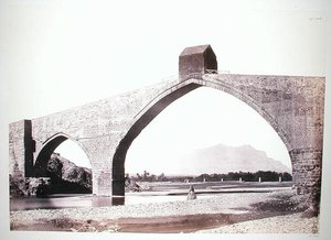 Ördöghíd, Martorell, 1865 körül (albumén ezüst nyomat üvegnegatívról)