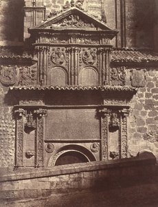 A Szentlélek kolostor portálja, Salamanca, 1853.
