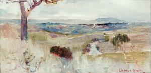 Dandenongs Heidelbergből alkotó: Charles Edward Conder