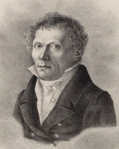 Anton Reicha zeneszerző portréja 1770-1836, 1830. alkotó: Charles Constans