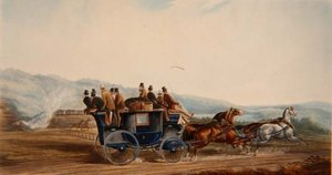 The Road Versus Rail, J. Harris metszete, a 
