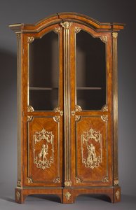 Könyvespolc, 1720 körül alkotó: Charles Cressent