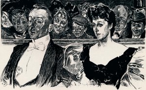 A Színházban, 1876-1898, 1898 alkotó: Charles Dana Gibson