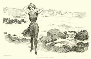 Illusztráció: A társadalmi létra alkotó: Charles Dana Gibson
