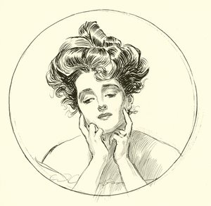 A szép özvegy alkotó: Charles Dana Gibson