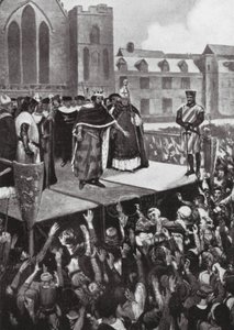 I. Edward az alattvalóihoz fordul alkotó: Charles Daniel Ward