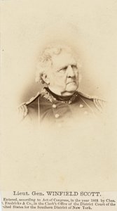 Winfield Scott tábornok alkotó: Charles DeForest Fredricks