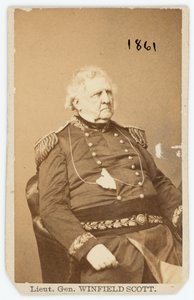 Winfield Scott tábornok alkotó: Charles DeForest Fredricks