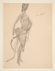 Jelmezrajz: Ördög mint hölgy alkotó: Charles Demuth