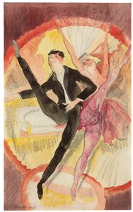 In Vaudeville: Két táncos alkotó: Charles Demuth