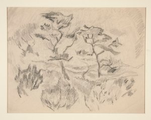 Táj (Bermuda vagy Provincetown?) alkotó: Charles Demuth