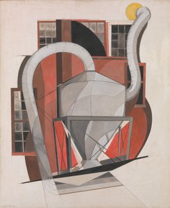 Gépek, 1920 (guache és grafit kartonon)