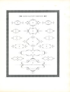 További kartuselemek (nyomtatás) alkotó: Charles Derriey