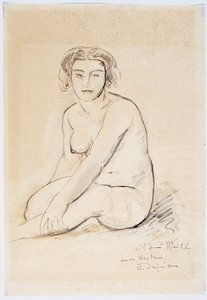 Illusztráció Charles Baudelaire „költeményeihez”. alkotó: Charles Despiau