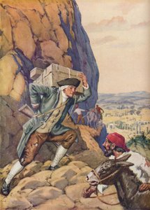 James Bruce segíti követőjét, 1925 alkotó: Charles Dudley Tennant