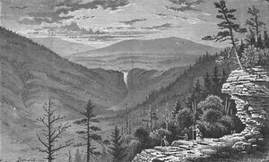 Sunset Rock, Catskill-hegység, 1883 alkotó: Charles E. H. Bonwill