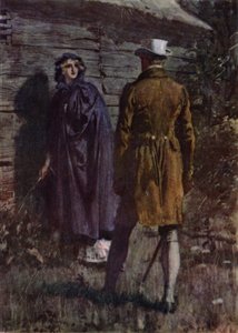 Illusztráció: Az amatőr úriember, Jeffery Farnol (színes litho)