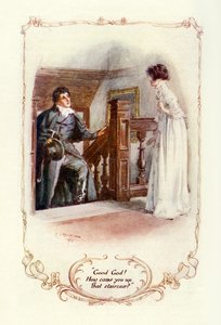 Jó Isten! Hogy kerültél fel a lépcsőn? 1907 (illusztráció) alkotó: Charles Edmund Brock