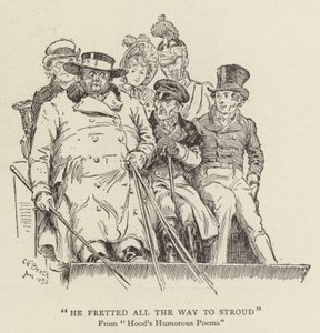 Egészen Stroudig, Hood humoros verseiig idegeskedett alkotó: Charles Edmund Brock