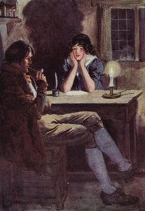 Illusztráció: The Broad Highway a Romance of Kent alkotó: Charles Edmund Brock