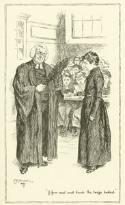 Illusztráció Charles Lamb Elia esszéihez (metszet) alkotó: Charles Edmund Brock