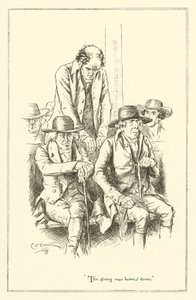 Illusztráció Charles Lamb Elia esszéihez (metszet) alkotó: Charles Edmund Brock