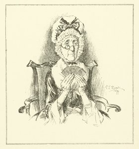 Illusztráció Charles Lamb Elia esszéihez (metszet) alkotó: Charles Edmund Brock
