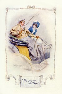 Imádkozz, imádkozz, állj meg, Mr. Thorpe, 1907 (illusztráció) alkotó: Charles Edmund Brock