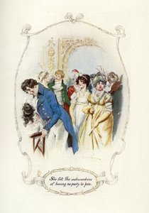 Érezte a kínos érzést, hogy nincs pártja, akihez csatlakozna, 1907 (illusztráció) alkotó: Charles Edmund Brock