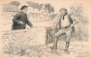 A vikárius, 1909 alkotó: Charles Edmund Brock