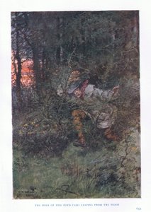 A cselekményt elkövető kiugrott a fából alkotó: Charles Edmund Brock