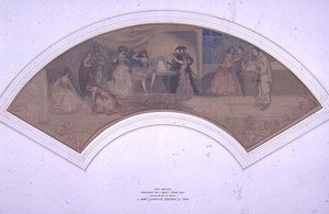 Felkészülés a díszes bálra alkotó: Charles Edward Conder