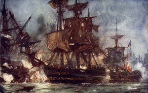 A Majestic a nílusi csatában, 1798