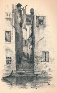Egy utca Velencében, 1895
