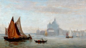 Santa Maria della Salute templom, Velence, 1875