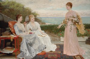 The Ramparts, Walmer Castle: Granville grófnő portréi, valamint Victoria és Mary Leveson-Gower hölgyek portréi, 1891