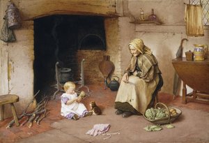 Látogatás a nagymamánál alkotó: Charles Edward Wilson