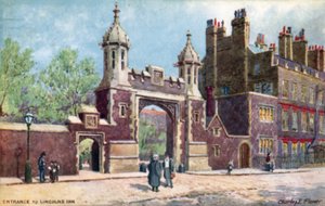 Bejárat, Lincolns Inn, London