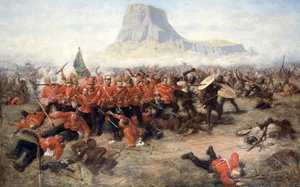Az isandlwanai csata, 1879. január 22., 1885 körül