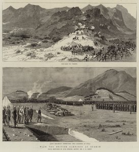 A brit helyőrséggel Suakimban alkotó: Charles Edwin Fripp