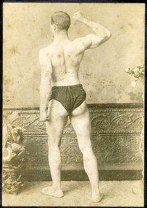 Erősember portréja, 1890 körül