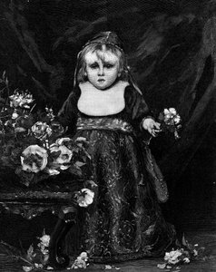 Egy leendő dózse (XVI. századi velencei gyerek) (XIX. század). Metszet Emile Auguste Carolus Duran (Charles Duran vagy Carolus-Duran) (1837-1917) festménye után. Az 1881. május 28-i „” The Illustrous World”” 1261. sz. alkotó: Charles Emile Auguste Carolus Duran